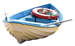 a rowing boat 